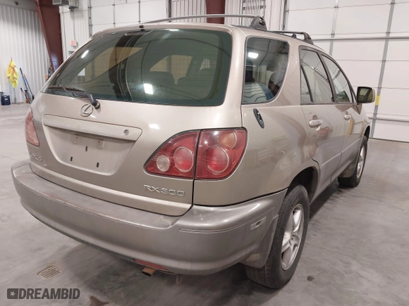 1999 Lexus RX 300 Luxury SUV with VIN JT6HF10U1X0013464, listed as a IAAI auction lot 42088616 with 254,653 mi miles. Bid and sale history available at carsss.com. Image 4.