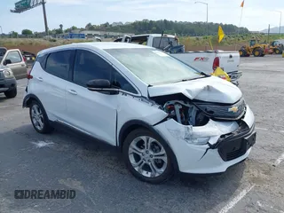 2020 Chevrolet Bolt EV LT with VIN 1G1FY6S06L4129658, listed as a IAAI auction lot 42372460 with 43,417 mi miles and . Bid and sale history available at DreamBid. Image 1.