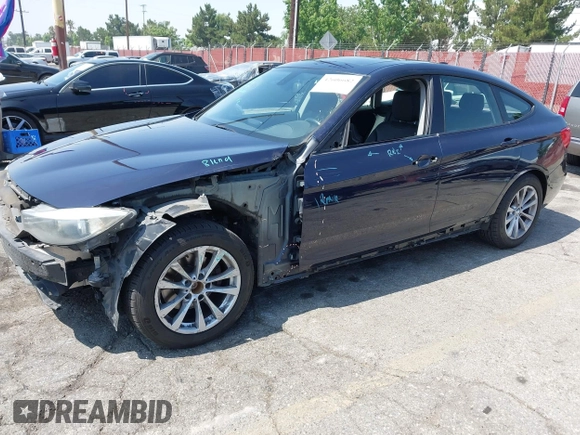 2014 BMW 3 Series 328i Gran Turismo xDrive z VIN WBA3X5C50ED557470, wystawiony jako IAAI lot #42606682 z przebiegiem 172 016 mil mil oraz . Historia ofert i sprzedaży dostępna na DreamBid. Obrazek 2.