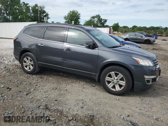 2013 Chevrolet Traverse LT with VIN 1GNKVGKD0DJ103994, listed as a Copart auction lot 56233435 with 211,791 mi miles and Clean Title. Bid and sale history available at DreamBid. Image 4.