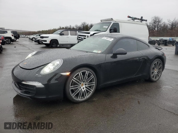 2016 Porsche 911 Carrera with VIN WP0AA2A92GS106698, listed as a Copart auction lot 42180725 with 43,064 mi miles and Salvage Title. Bid and sale history available at carsss.com. Image 1.