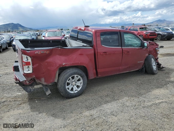 2017 Chevrolet Colorado 4WD LT with VIN 1GCPTCE15H1198444, listed as a Copart auction lot 86811694 with 0 mi miles and Salvage Title. Bid and sale history available at carsss.com. Image 3.