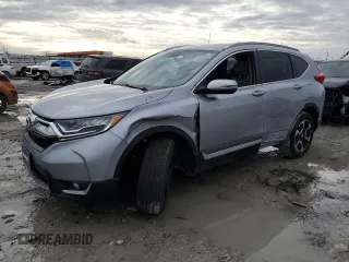 2019 Honda CR-V Touring with VIN JHLRW2H9XKX000749, listed as a Copart auction lot 45357965 with 55,523 mi miles and Salvage Title. Bid and sale history available at carsss.com. Image 1.