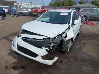2015 Hyundai Accent GLS with VIN KMHCT4AE5FU805219, listed as a IAAI auction lot 41887922 with 86,909 mi miles. Bid and sale history available at carsss.com. Image 2.