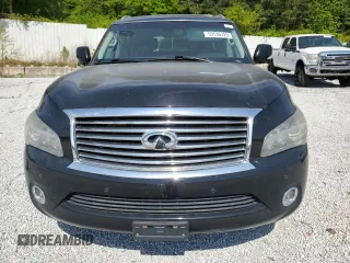 2014 Infiniti QX80 with VIN JN8AZ2NF8E9555689, listed as a Copart auction lot 53536325 with 191,185 mi miles and Clean Title. Bid and sale history available at DreamBid. Image 5.