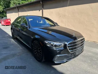 2022 Mercedes-Benz S 500 with VIN W1K6G6DB9NA135120, listed as a Copart auction lot 62720385 with 78,782 mi miles and Clean title. Bid and sale history available at DreamBid. Image 1.