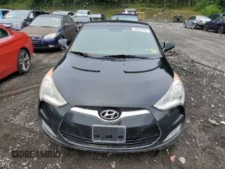 2016 Hyundai Veloster with VIN KMHTC6AD5GU250910, listed as a Copart auction lot 60926793 with 78,205 mi miles. Bid and sale history available at carsss.com. Image 5.