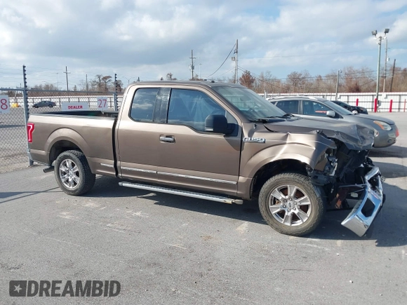 2016 Ford F-150 XL with VIN 1FTEX1C81GKE08577, listed as a IAAI auction lot 41523206 with Not Provided miles and . Bid and sale history available at carsss.com. Image 13.