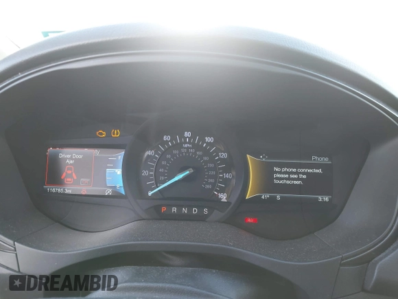 2018 Ford Fusion SE with VIN 3FA6P0HD1JR264641, listed as a IAAI auction lot 41366906 with 116,785 mi miles. Bid and sale history available at carsss.com. Image 7.