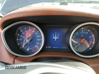 2015 Maserati Ghibli S Q4 with VIN ZAM57RTA1F1143547, listed as a Copart auction lot 63608573 with 84,917 mi miles. Bid and sale history available at carsss.com. Image 9.