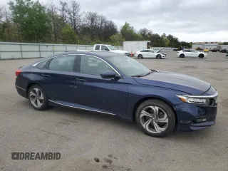 2020 Honda Accord EX-L with VIN 1HGCV2F52LA003155, listed as a Copart auction lot 57173685 with 28,722 mi miles and Salvage title. Bid and sale history available at DreamBid. Image 4.