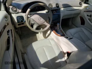 2009 Mercedes-Benz CLK 350 with VIN WDBTK56F99T107459, listed as a Copart auction lot 55199515 with 140,915 mi miles and Clean Title. Bid and sale history available at DreamBid. Image 8.