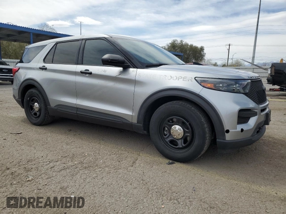 2021 Ford Explorer with VIN 1FM5K8AC4MNA05665, listed as a Copart auction lot 49299295 with 65,017 mi miles and Salvage title. Bid and sale history available at DreamBid. Image 4.
