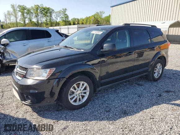 2016 Dodge Journey SXT with VIN 3C4PDCBG9GT206445, listed as a Copart auction lot 51152905 with 148,414 mi miles and Salvage Title. Bid and sale history available at carsss.com. Image 1.