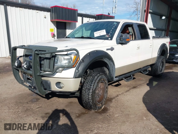 2009 Ford F-150 XL with VIN 1FTPW14V59KC26416, listed as a IAAI auction lot 41630034 with 120,455 mi miles. Bid and sale history available at carsss.com. Image 2.