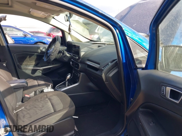 2019 Ford EcoSport SE with VIN MAJ6S3GL2KC289329, listed as a IAAI auction lot 40582909 with 82,156 mi miles and . Bid and sale history available at DreamBid. Image 5.