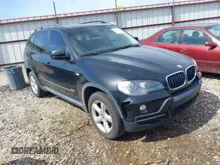 2008 BMW X5 3.0si with VIN 5UXFE43548L009495, listed as a IAAI auction lot 41694127 with 165,173 mi miles. Bid and sale history available at carsss.com. Image 1.