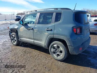 2018 Jeep Renegade Sport with VIN ZACCJBAHXJPG69723, listed as a IAAI auction lot 41576824 with 49,758 mi miles and . Bid and sale history available at DreamBid. Image 3.