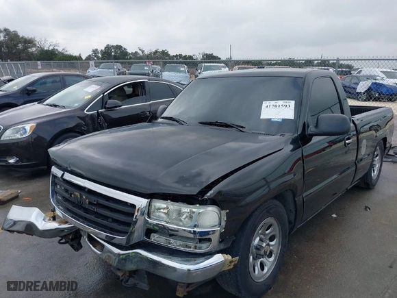 2007 GMC Sierra 1500 Classic Work Truck with VIN 3GTEC14X47G179627, listed as a IAAI auction lot 41701593 with 191,691 mi miles. Bid and sale history available at carsss.com. Image 2.