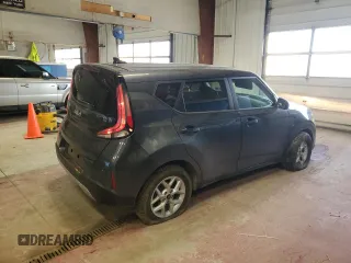 2023 Kia Soul LX with VIN KNDJ23AU6P7878731, listed as a Copart auction lot 52490145 with 40,346 mi miles and Salvage Title. Bid and sale history available at carsss.com. Image 3.