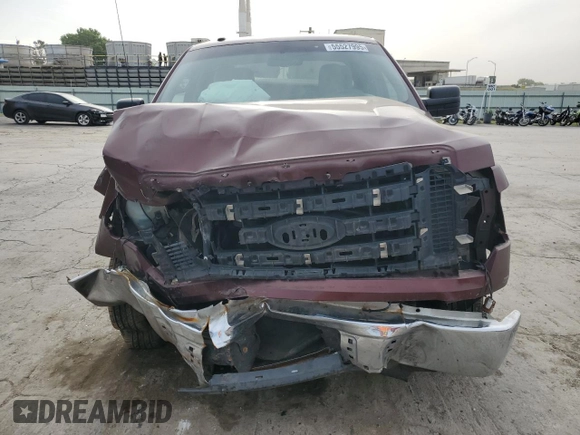 2010 Ford F-150 XL with VIN 1FTEX1C84AFB07754, listed as a Copart auction lot 55527995 with 236,226 mi miles and Salvage title. Bid and sale history available at DreamBid. Image 5.
