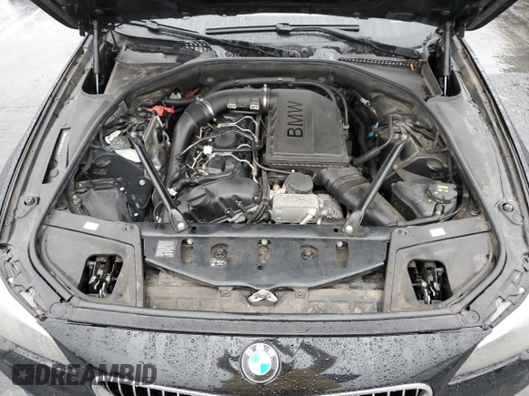 2016 BMW 5 Series 535i with VIN WBA5B1C57GG553787, listed as a Copart auction lot 48197155 with 72,781 mi miles and Salvage Title. Bid and sale history available at DreamBid. Image 11.