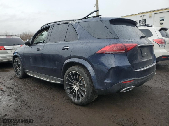 2020 Mercedes-Benz GLE with VIN 4JGFB4JB2LA142422, listed as a Copart auction lot 46815005 with NaN miles and Salvage Title. Bid and sale history available at carsss.com. Image 2.