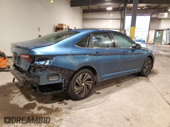 2019 Volkswagen Jetta SEL Premium с VIN 3VWGB7BU3KM204192, выставлен на аукционе Copart как лот 42998645 с пробегом 25 621 миль миль и Списание • Salvage title. История ставок и продаж доступна на DreamBid. Изображение 3.