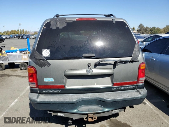 1999 Mercury Mountaineer with VIN 4M2DU55P9XUJ28680, listed as a Copart auction lot 74398644 with 208,547 mi miles and Clean title. Bid and sale history available at DreamBid. Image 6.