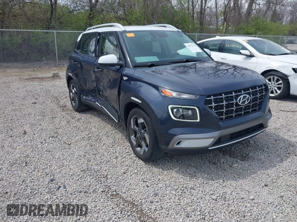 2021 Hyundai Venue SEL with VIN KMHRC8A32MU096200, listed as a IAAI auction lot 42070254 with 6,374 mi miles and . Bid and sale history available at carsss.com. Image 1.