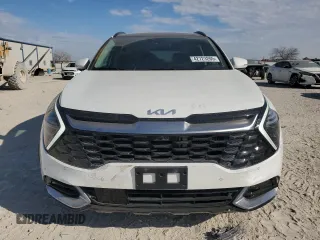 2025 Kia Sportage SX-Prestige with VIN KNDPXCDG1S7177587, listed as a Copart auction lot 42723205 with 6,704 mi miles and Salvage title. Bid and sale history available at DreamBid. Image 5.