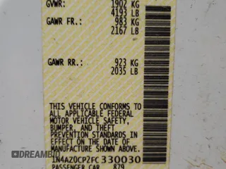 2015 Nissan LEAF SV with VIN 1N4AZ0CP2FC330030, listed as a Copart auction lot 51127843 with 25,986 mi miles. Bid and sale history available at carsss.com. Image 12.