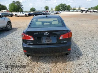 2009 Lexus IS 250 with VIN JTHBK262295096302, listed as a Copart auction lot 54860505 with 141,960 mi miles and Salvage title. Bid and sale history available at DreamBid. Image 6.