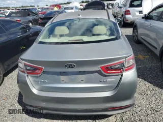 2014 Kia Optima Hybrid EX with VIN KNAGN4AD9E5074677, listed as a Copart auction lot 74873534 with 0 mi miles and Non Repairable. Bid and sale history available at carsss.com. Image 6.