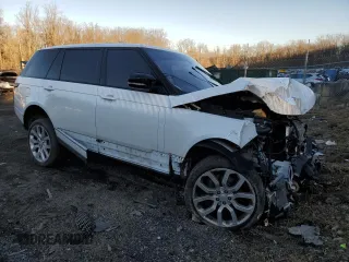 2017 Land Rover Range Rover with VIN SALGS5FE7HA328474, listed as a Copart auction lot 45054175 with 56,600 mi miles and Salvage title. Bid and sale history available at DreamBid. Image 4.