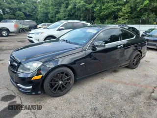 2012 Mercedes-Benz C 250 with VIN WDDGJ4HB6CF806232, listed as a Copart auction lot 56213655 with 159,956 mi miles and Salvage title. Bid and sale history available at DreamBid. Image 1.