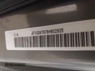 2006 Subaru Impreza i с VIN JF1GG67676H802925, выставлен на аукционе IAAI как лот 41738053 с пробегом 141 956 миль миль и . История ставок и продаж доступна на DreamBid. Изображение 9.