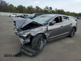 2022 Acura ILX w/Premium/A-Spec Package with VIN 19UDE2F8XNA007830, listed as a Copart auction lot 51011405 with 0 mi miles and Salvage Title. Bid and sale history available at carsss.com. Image 1.