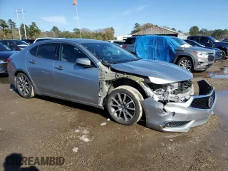 2018 Acura TLX with VIN 19UUB3F30JA000866, listed as a Copart auction lot 41831105 with 93,505 mi miles and Salvage Title. Bid and sale history available at carsss.com. Image 4.