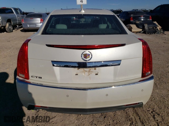 2011 Cadillac CTS Performance with VIN 1G6DJ5EY9B0105717, listed as a Copart auction lot 83389924 with 128,952 mi miles and Salvage Title. Bid and sale history available at carsss.com. Image 6.