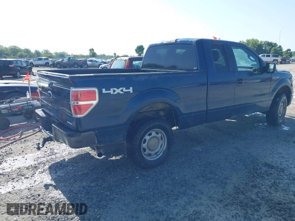 2014 Ford F-150 XL with VIN 1FTEX1EM3EKF81248, listed as a IAAI auction lot 42129740 with 93,767 mi miles and . Bid and sale history available at carsss.com. Image 4.