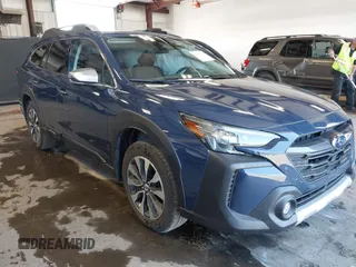 2025 Subaru Outback Touring XT with VIN 4S4BTGPD2S3161285, listed as a IAAI auction lot 42407547 with 9,269 mi miles and . Bid and sale history available at DreamBid. Image 1.
