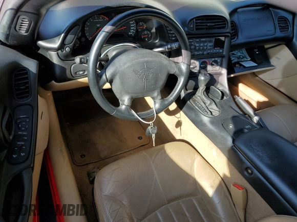 2000 Chevrolet Corvette with VIN 1G1YY22G8Y5131833, listed as a Copart auction lot 79720084 with 32,294 mi miles and Salvage Title. Bid and sale history available at carsss.com. Image 8.
