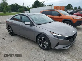 2023 Hyundai Elantra SEL with VIN KMHLS4AG7PU500424, listed as a Copart auction lot 55018164 with 2,642 mi miles and Salvage Title. Bid and sale history available at DreamBid. Image 4.