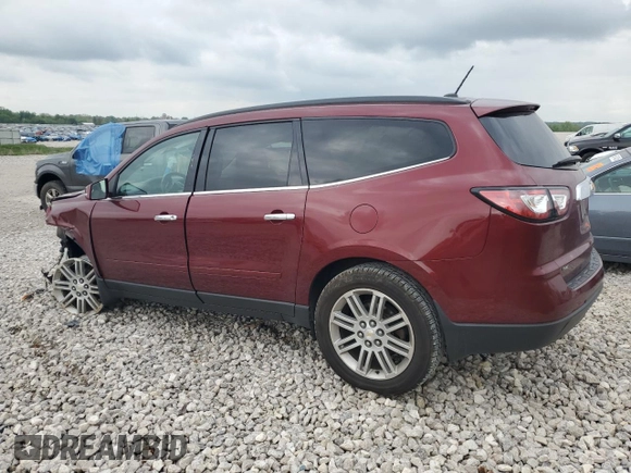 2015 Chevrolet Traverse LT with VIN 1GNKVGKD3FJ343415, listed as a Copart auction lot 56736835 with 144,937 mi miles and Clean title. Bid and sale history available at DreamBid. Image 2.