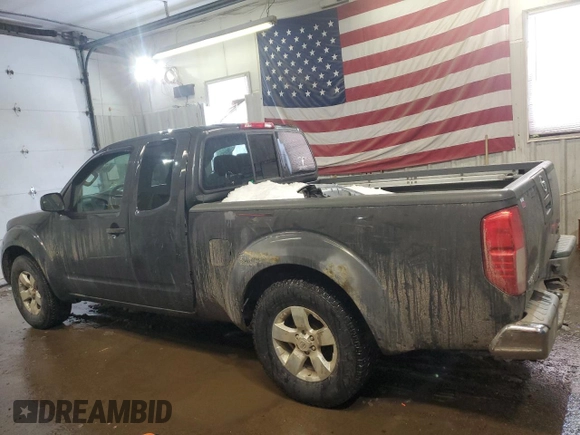 2012 Nissan Frontier SV with VIN 1N6AD0CU7CC480206, listed as a Copart auction lot 46458685 with 126,523 mi miles and Salvage title. Bid and sale history available at DreamBid. Image 2.