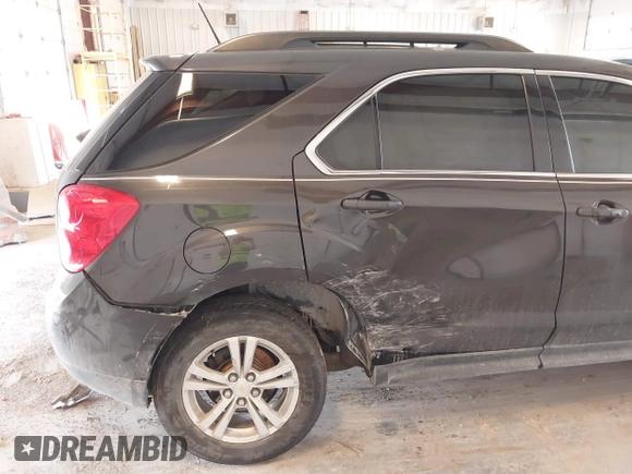 2015 Chevrolet Equinox LT with VIN 1GNALBEK2FZ130424, listed as a IAAI auction lot 42652387 with 128,691 mi miles and . Bid and sale history available at DreamBid. Image 6.