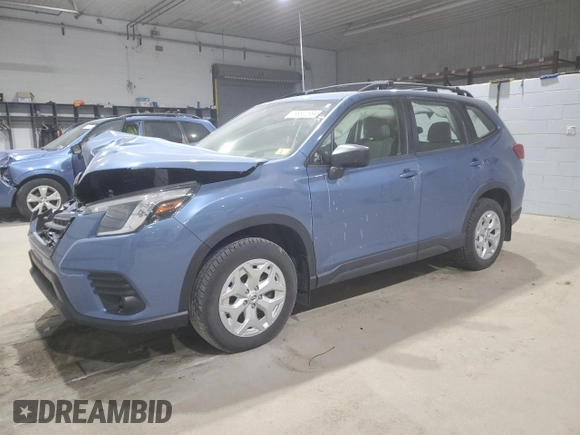 2022 Subaru Forester with VIN JF2SKACC8NH437057, listed as a Copart auction lot 86872994 with Not provided miles and Salvage title. Bid and sale history available at DreamBid. Image 1.
