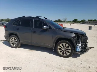 2021 Toyota RAV4 XLE Premium with VIN 2T3C1RFV4MW152088, listed as a Copart auction lot 51761745 with 26,549 mi miles and Salvage Title. Bid and sale history available at carsss.com. Image 4.
