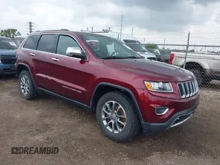 2016 Jeep Grand Cherokee Limited z VIN 1C4RJFBG0GC354322, wystawiony jako IAAI lot #42095103 z przebiegiem Nie podano mil oraz . Historia ofert i sprzedaży dostępna na DreamBid. Obrazek 1.